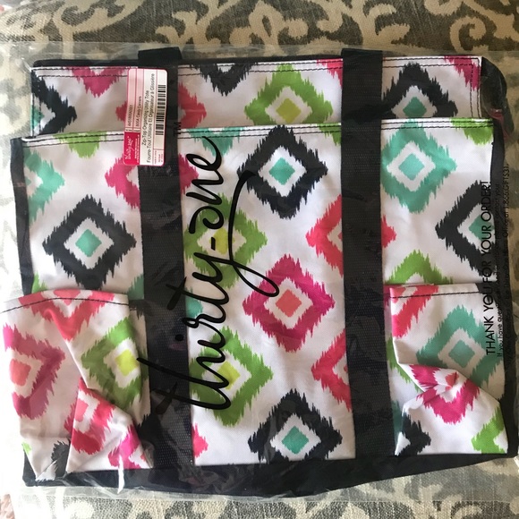 thirty-one Handbags - Zip top Organizing bag new in package